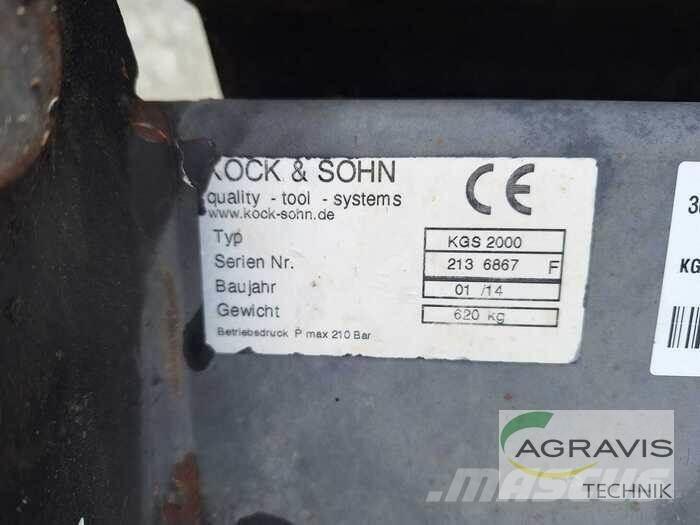Kock KGS 2000 XL Altri accessori per trattori