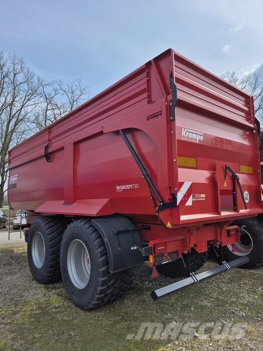 Krampe BIG BODY 750 Rimorchi ribaltabili