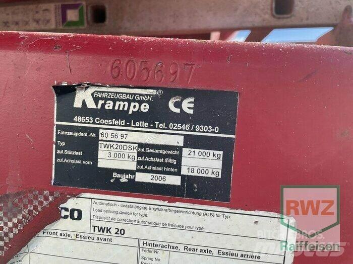 Krampe TWK20DSK / HD550 Rimorchi ribaltabili