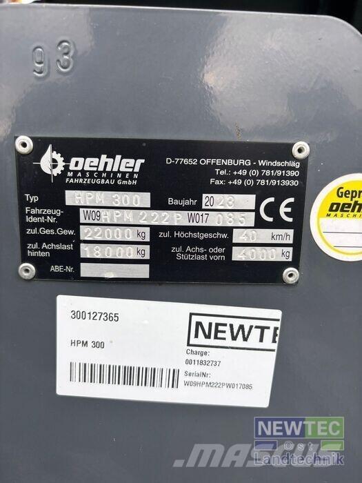 Oehler HPM 300 Rimorchi ribaltabili