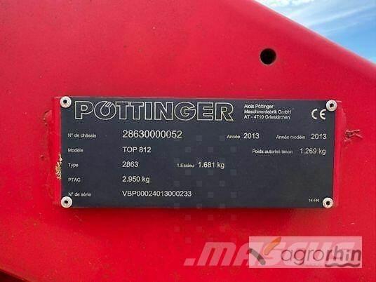 Pöttinger TOP 812 Ranghinatori