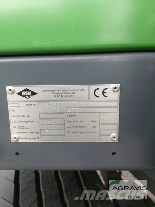 Strautmann SZK 1402 Rimorchi ribaltabili