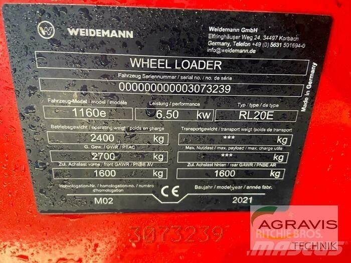 Weidemann 1160E Pale gommate