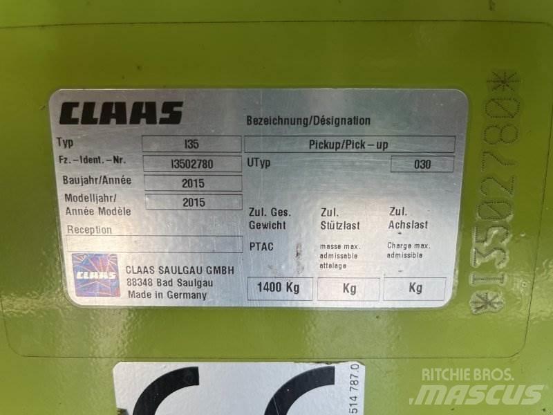 CLAAS Pick-Up Testate per mietitrebbie