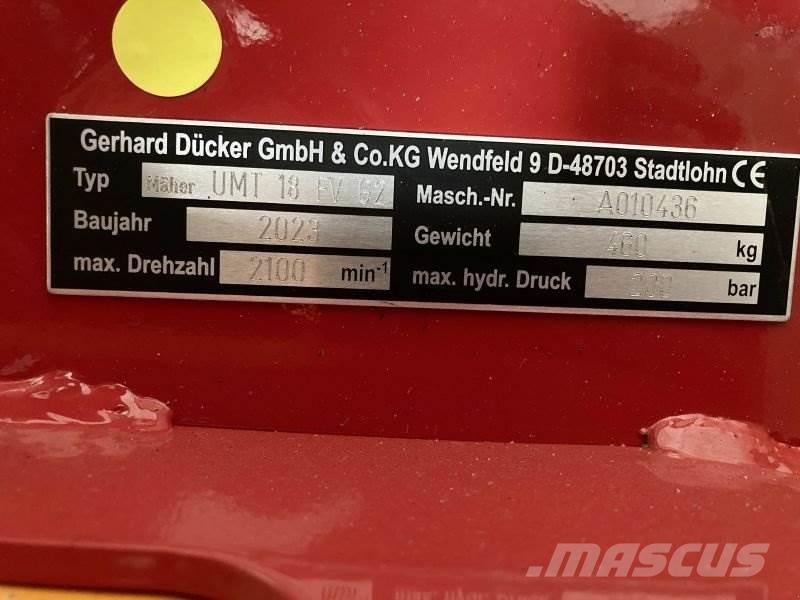 Dücker UMT 18 Tosaerba a spinta