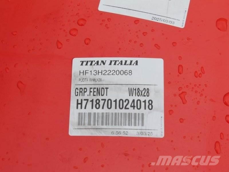 Fendt W 18x28 Pneumatici, ruote e cerchioni