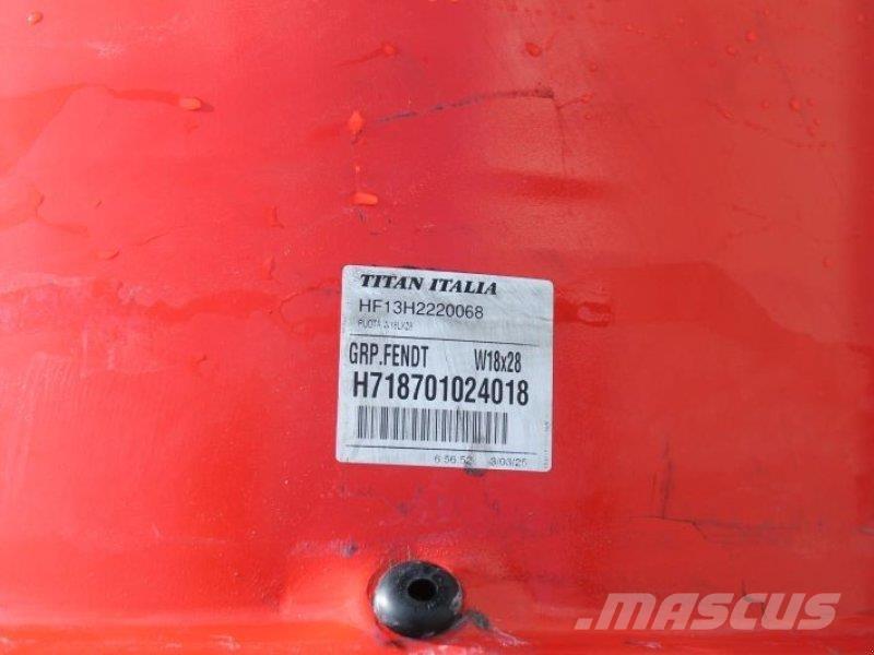 Fendt W 18x28 Pneumatici, ruote e cerchioni