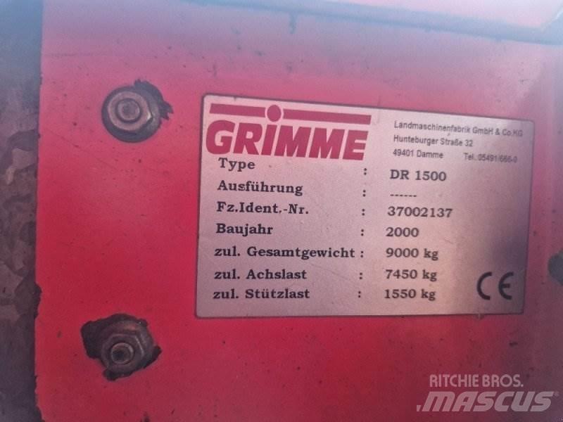 Grimme DR 1500 Scava raccogli patate