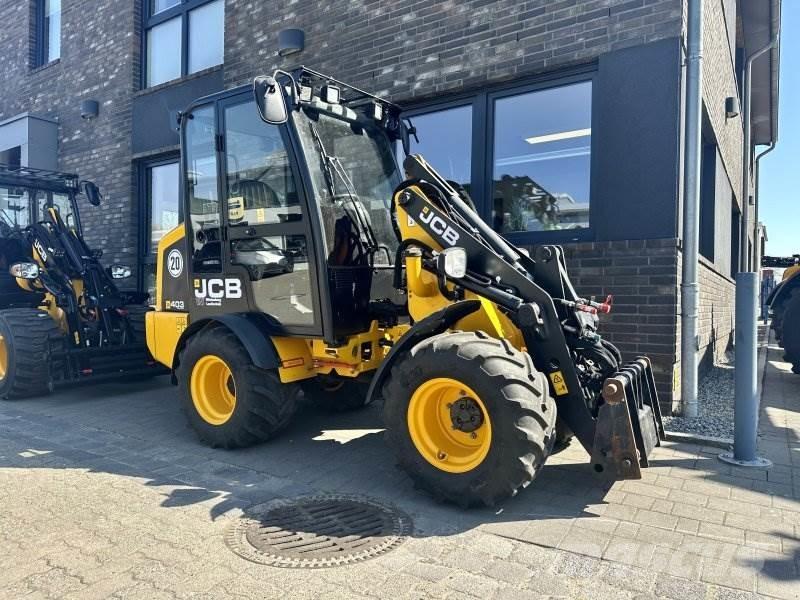JCB 403 AGRI Pale frontali e scavatori