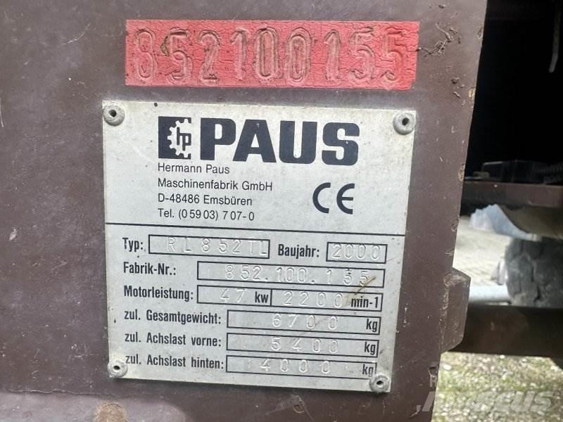 Paus RL 852 TL Sollevatori telescopici