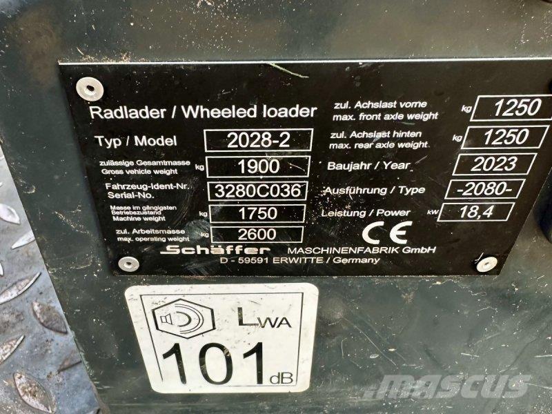 Schäffer 2028 Pale frontali e scavatori