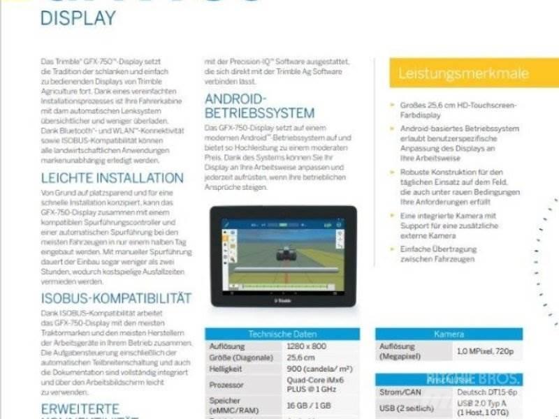 Trimble GFX 750 Agricoltura - Altro