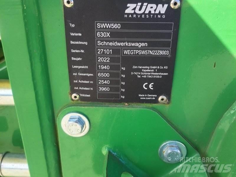 Zürn SWW 560 Testate per mietitrebbie