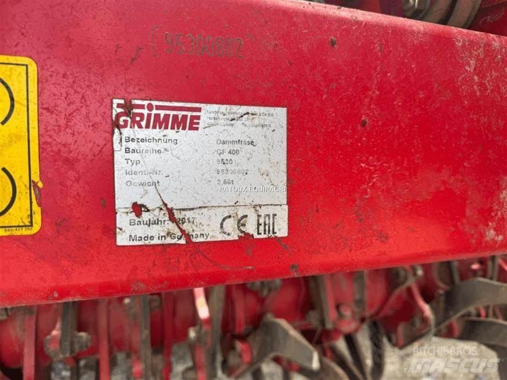 Grimme GF400 Erpici rotanti e motozappe