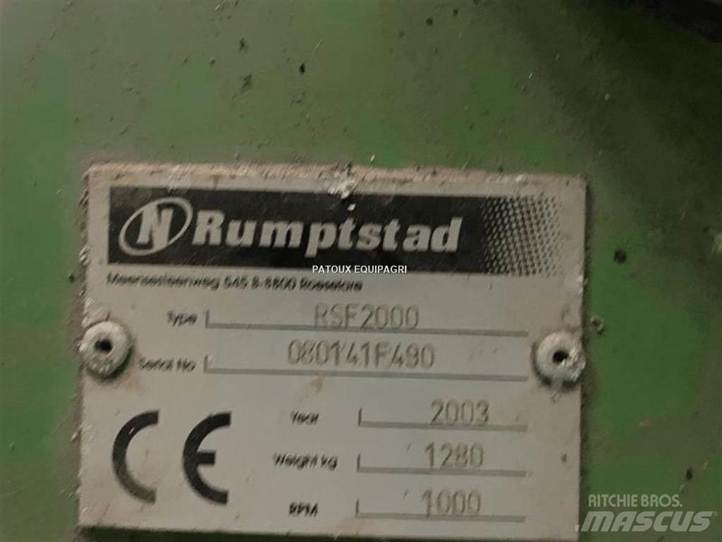 Rumpstad RSF2000 Erpici rotanti e motozappe