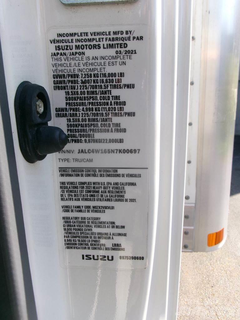 Isuzu FVR Camion cassonati