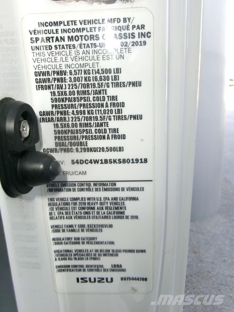 Isuzu NPR Camion cassonati