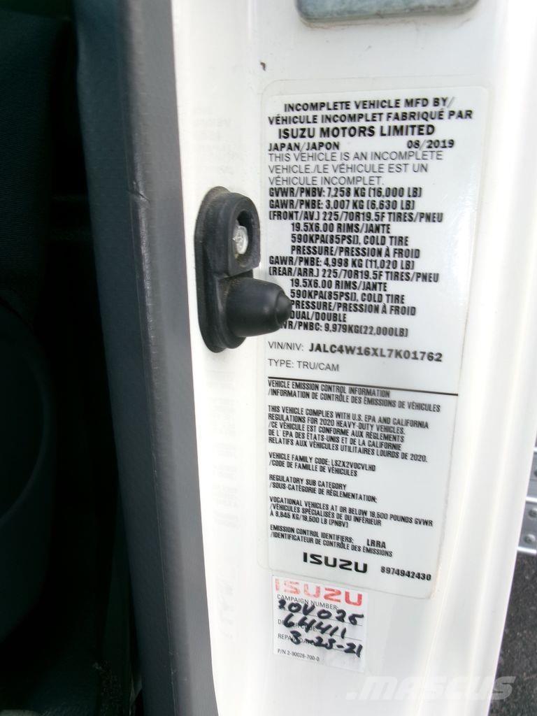 Isuzu NPRHD Camion cassonati