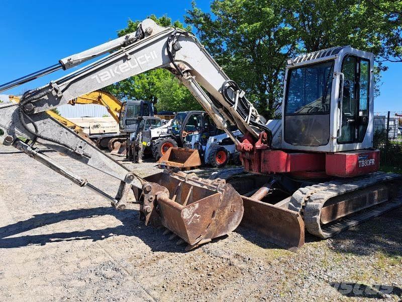 Takeuchi TB80FR Miniescavatori