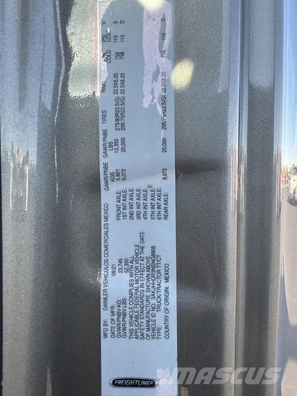 Freightliner CASCADIA 126 Motrici e Trattori Stradali