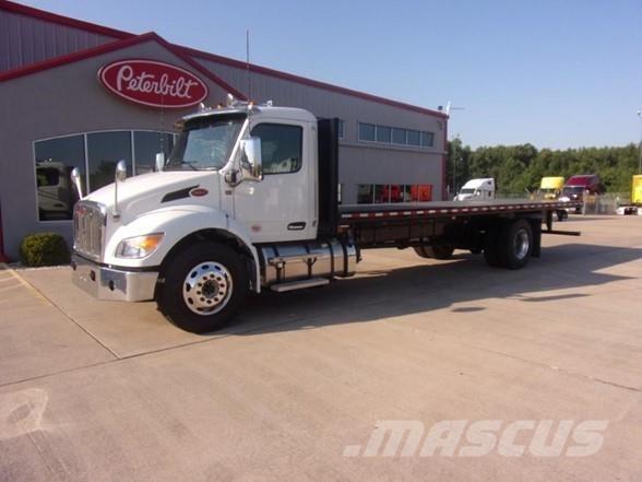 Peterbilt 537 Camion con sponde ribaltabili