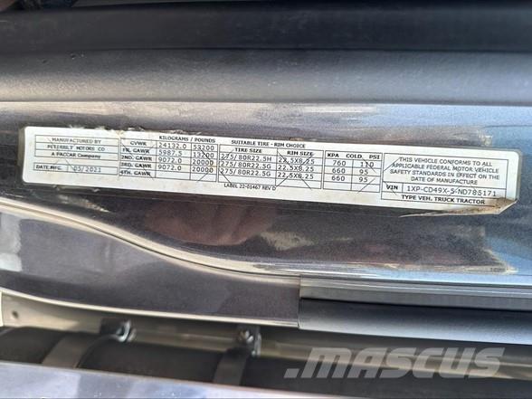 Peterbilt 567 Motrici e Trattori Stradali