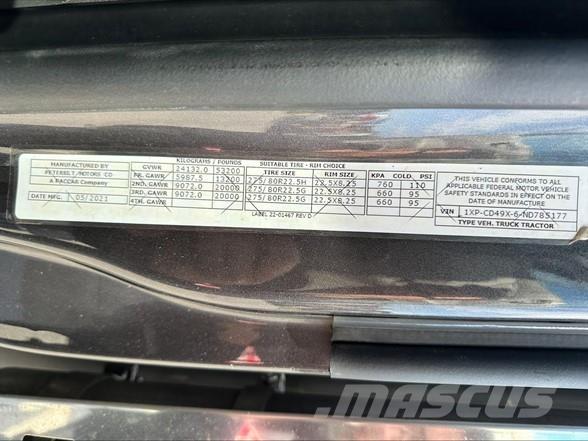 Peterbilt 567 Motrici e Trattori Stradali