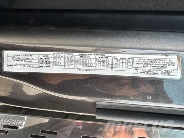 Peterbilt 567 Motrici e Trattori Stradali