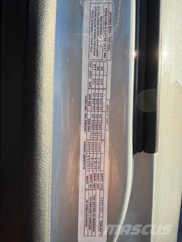 Peterbilt 579 Motrici e Trattori Stradali