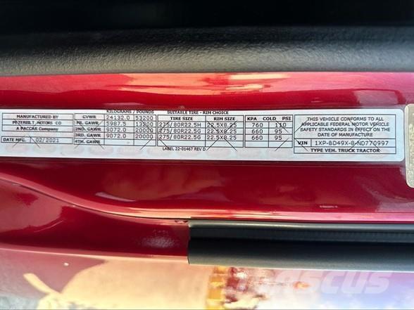 Peterbilt 579 Motrici e Trattori Stradali