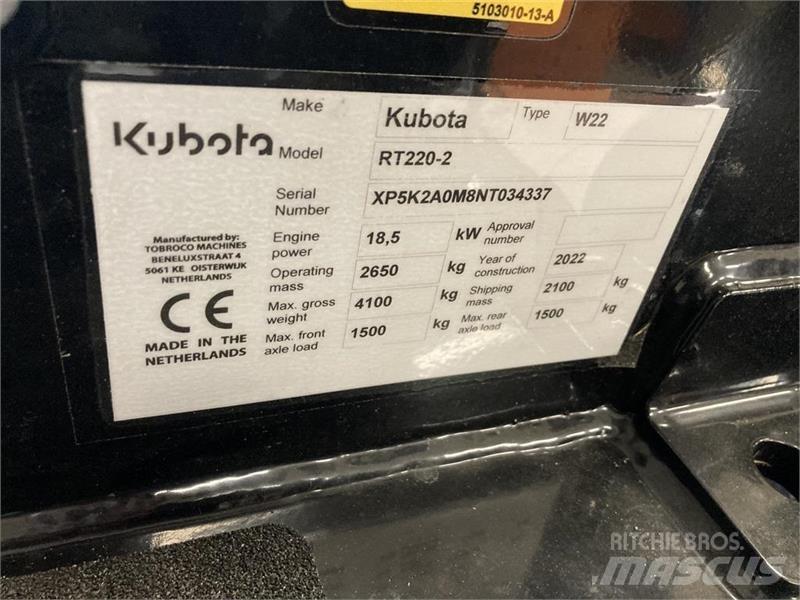 Kubota RT 220- 2 Mini pale