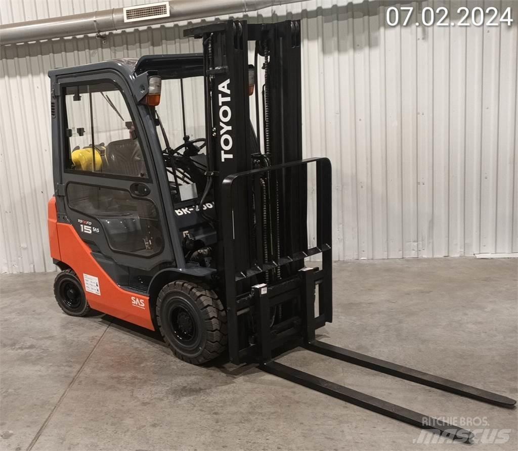 Toyota 02-8FGF15 Carrelli elevatori GPL