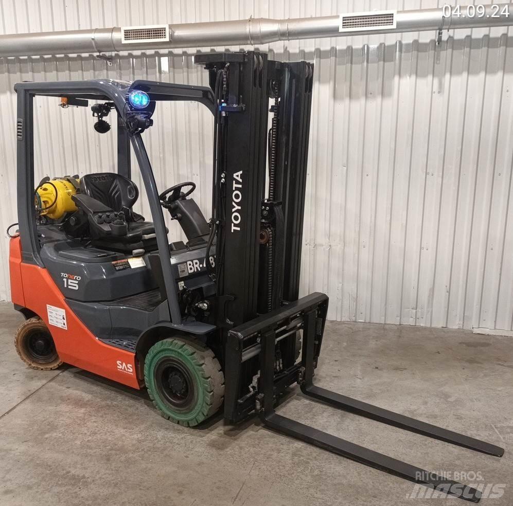 Toyota 02-8FGF15 Carrelli elevatori GPL