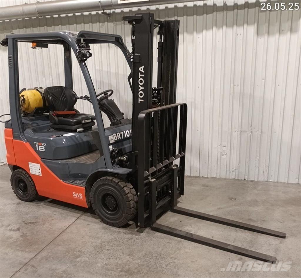 Toyota 02-8FGF18 Carrelli elevatori GPL