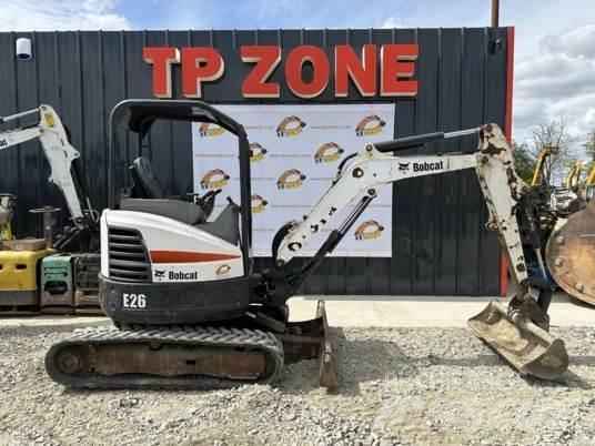 Bobcat E26 Canopy Miniescavatori