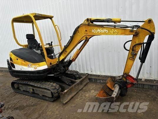 Kubota KX61-3 Canopy Miniescavatori