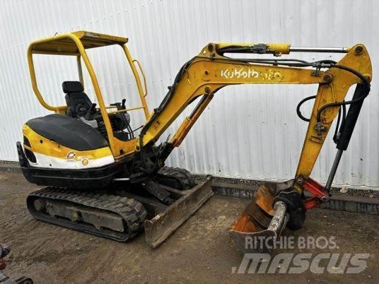 Kubota KX61-3 Canopy Miniescavatori