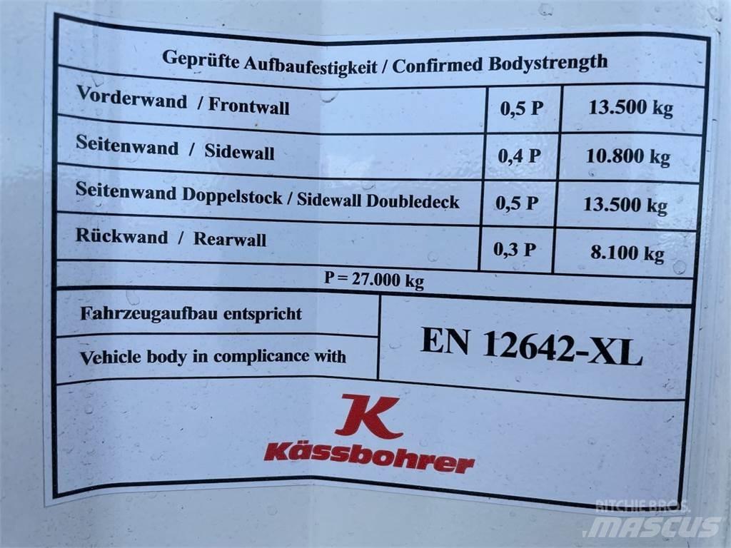 Kässbohrer SBT Semirimorchi a cassone chiuso