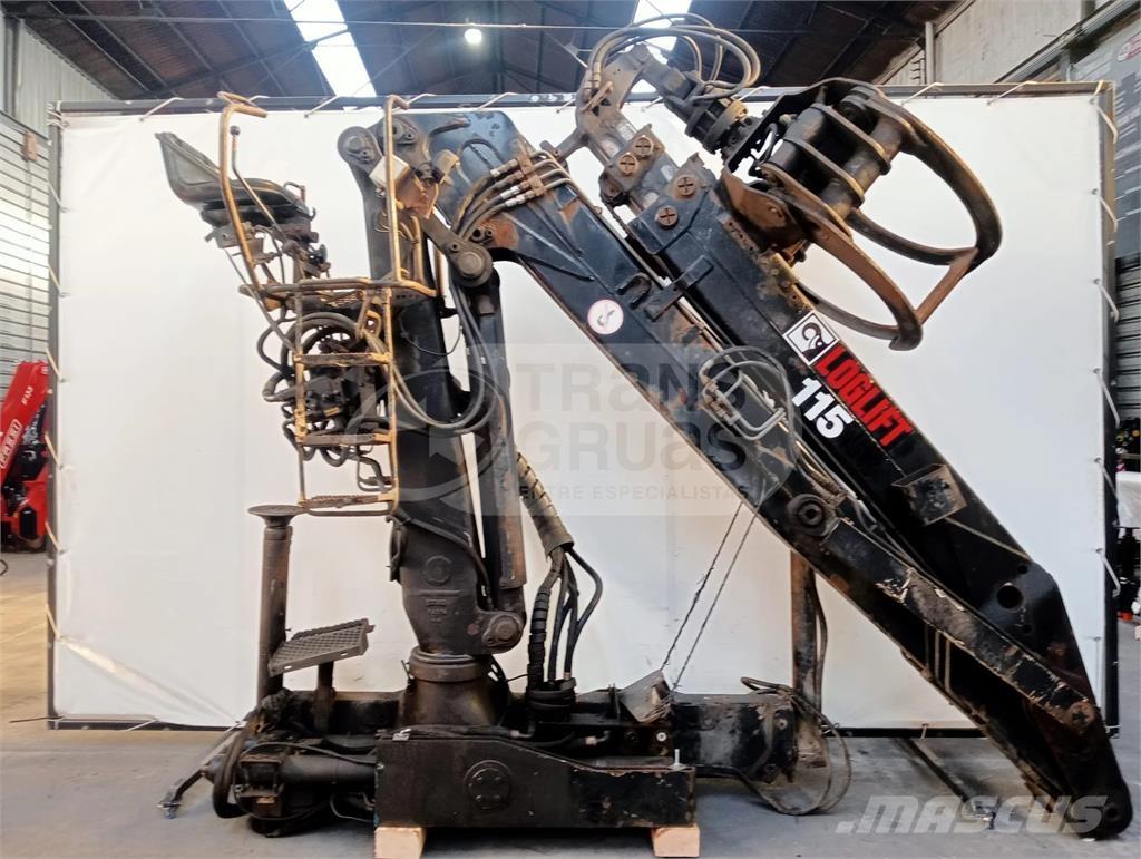 Loglift F115 ZT 93A Gru e pale