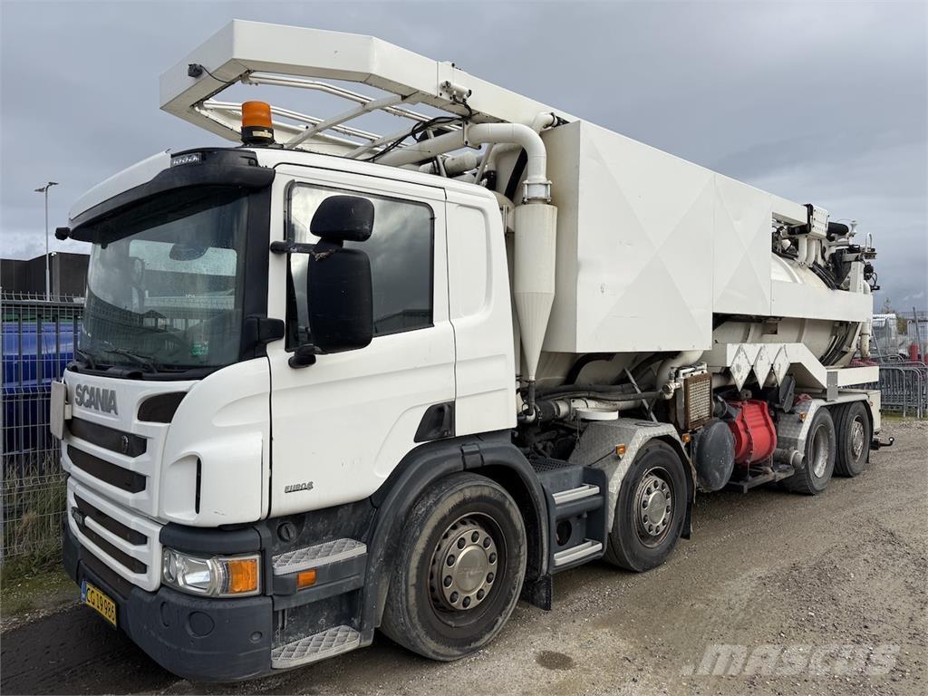 Scania P450 Euro6 Camion autospurgo