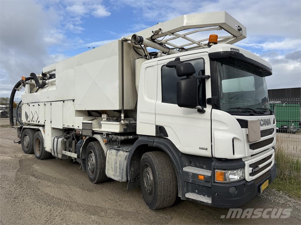 Scania P450 Euro6 Camion autospurgo