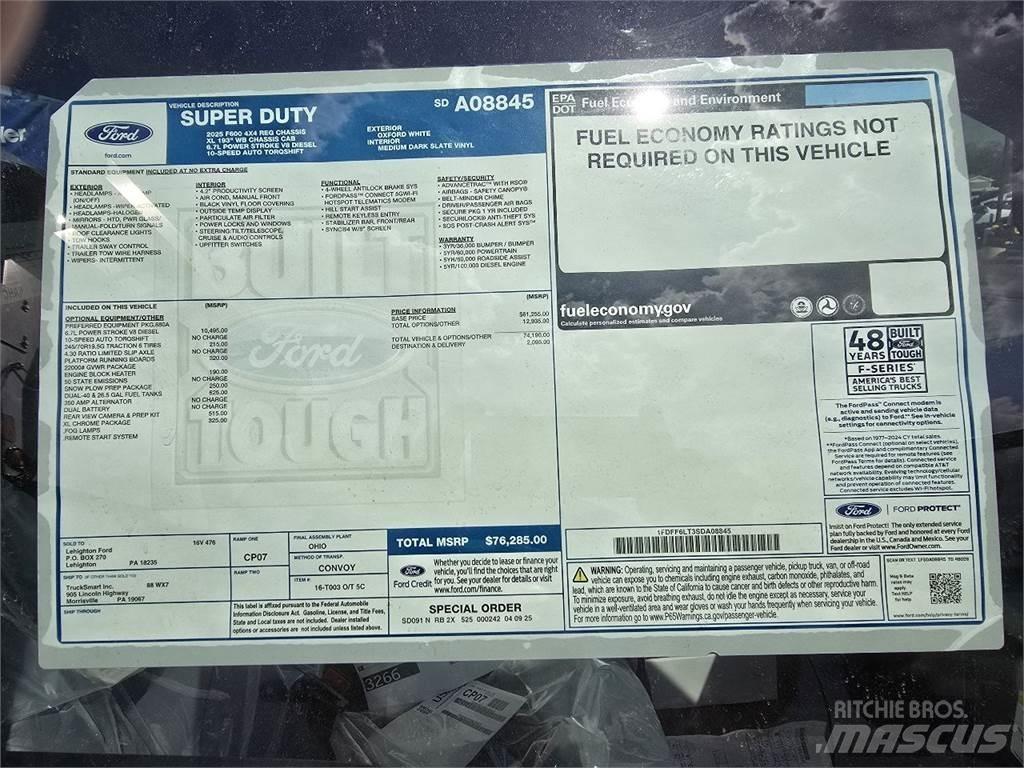 Ford F600 Veicoli municipali