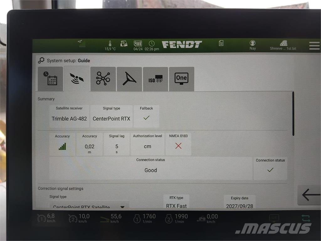 Fendt 724 Trattori