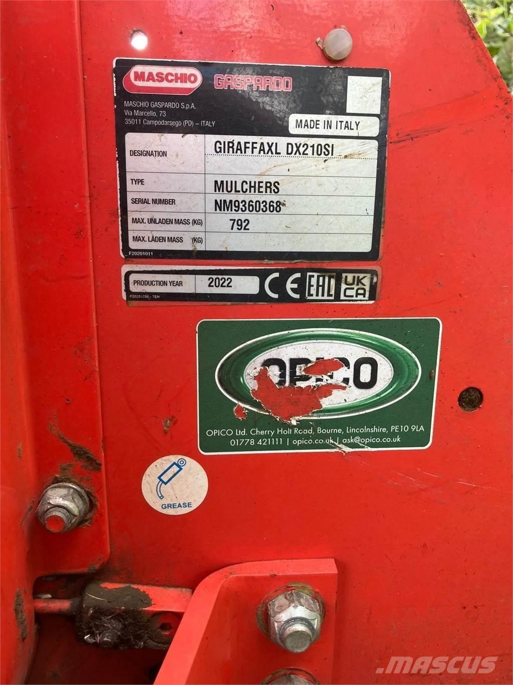 Maschio GIRAFFA XL Falciatrici
