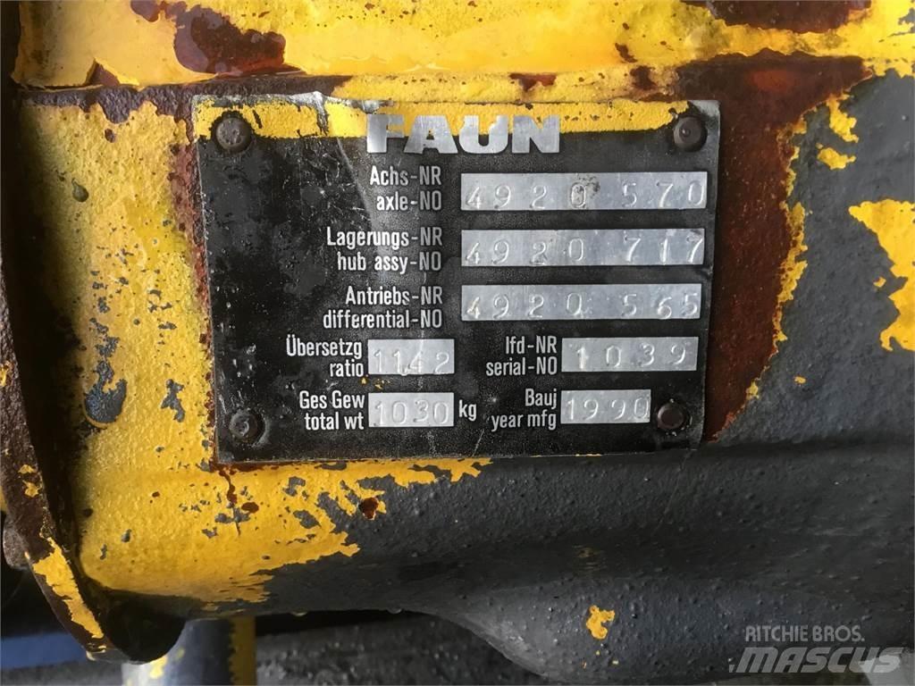 Faun RTF 50-3 axle 1 Assi