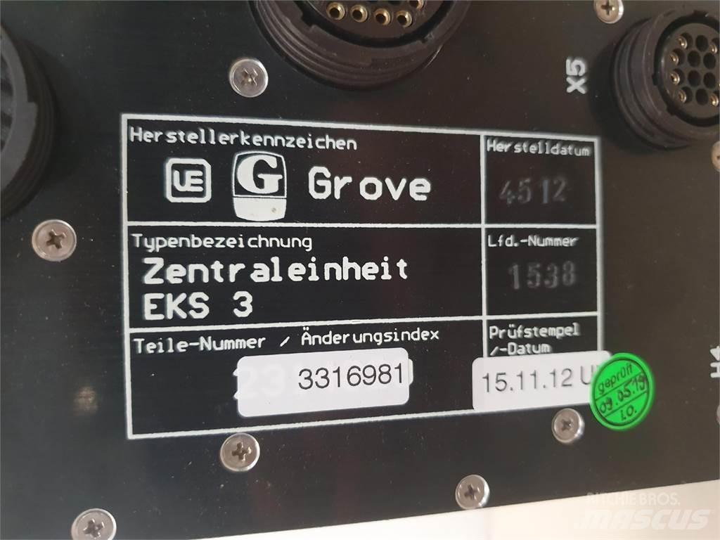 Grove EKS 3 LMB Parti e equipaggiamenti per Gru