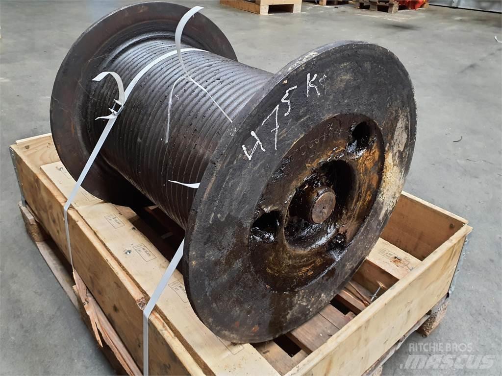 Krupp KMK 4070 winch Parti e equipaggiamenti per Gru