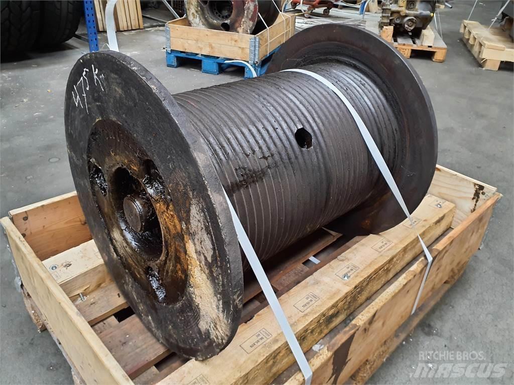 Krupp KMK 4070 winch Parti e equipaggiamenti per Gru