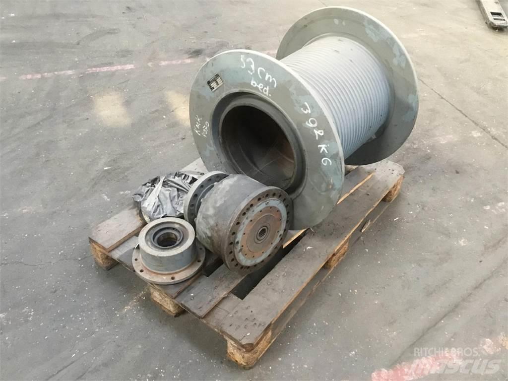 Krupp KMK 4070 winch Parti e equipaggiamenti per Gru