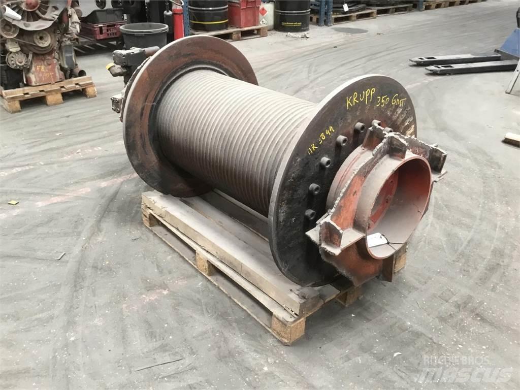 Krupp KMK 8350 winch Parti e equipaggiamenti per Gru